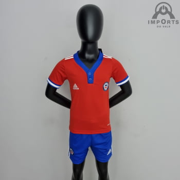 Kit Infantil Chile I 22/23 + Personalização Grátis