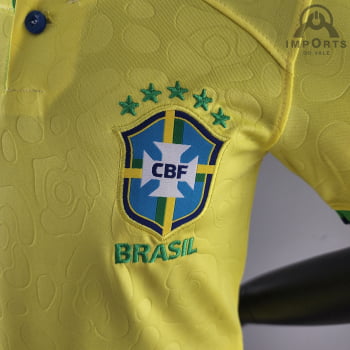 Kit Infantil da Seleção Brasileira I 2022 + Personalização Grátis