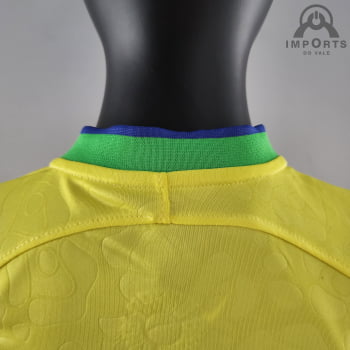 Kit Infantil da Seleção Brasileira I 2022 + Personalização Grátis