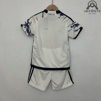 Kit Infantil da Seleção Italiana II 2023 + Personalização Grátis