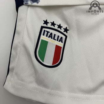 Kit Infantil da Seleção Italiana II 2023 + Personalização Grátis