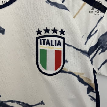 Kit Infantil da Seleção Italiana II 2023 + Personalização Grátis Kit Infantil da Seleção Italiana II 2023 + Personalização Grátis