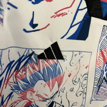 Kit Infantil da Seleção Japonesa 2023 Ed. Especial Dragon Ball + Personalização Grátis