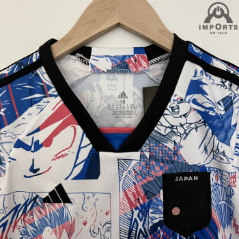 Kit Infantil da Seleção Japonesa 2023 Ed. Especial Dragon Ball + Personalização Grátis