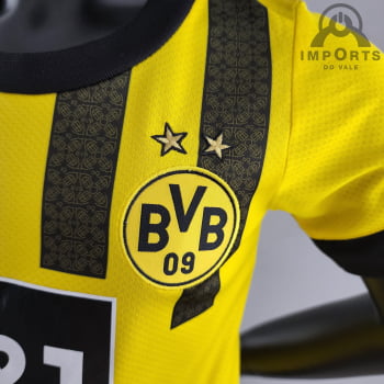 Kit Infantil Borussia Dortmund l 22/23 + Personalização Grátis