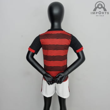 Kit Infantil Flamengo I 22/23 + Personalização Grátis 