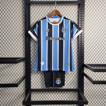 Kit Infantil Grêmio l 23/24 + Personalização Grátis
