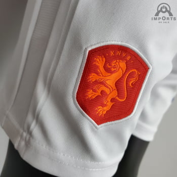 Kit Infantil Seleção Holandesa II 2022 + Personalização Grátis