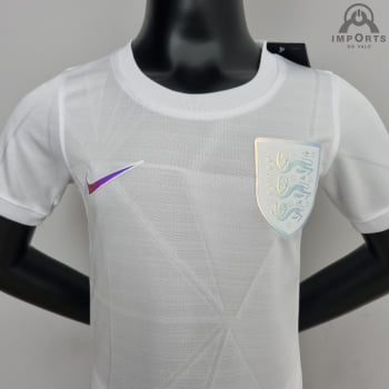 Kit Infantil da Seleção Inglesa I 2022+ Personalização Grátis