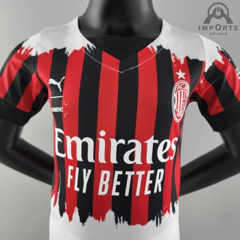 Kit Infantil AC Milan IV 21/22 + Personalização Grátis