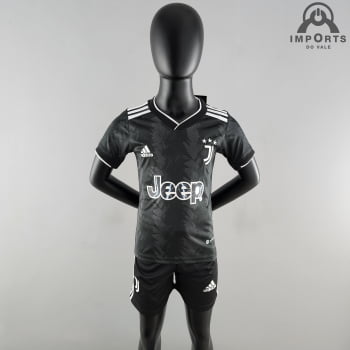 Kit Infantil Juventus II 22/23 + Personalização Grátis