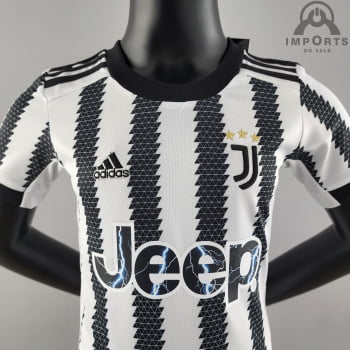 Kit Infantil Juventus l 22/23 + Personalização Grátis