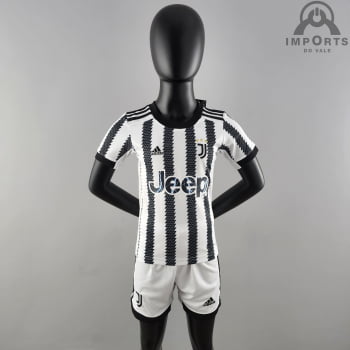 Kit Infantil Juventus l 22/23 + Personalização Grátis