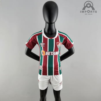 Kit Infantil Fluminense l 22/23 + Personalização Grátis 