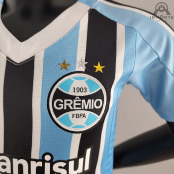Kit Infantil Grêmio l 22/23 + Personalização Grátis