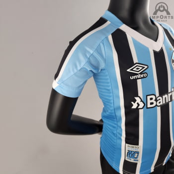 Kit Infantil Grêmio l 22/23 + Personalização Grátis