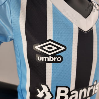 Kit Infantil Grêmio l 22/23 + Personalização Grátis