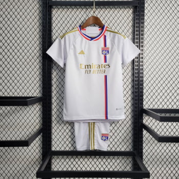 Kit Infantil Lyon I 23/24 + Personalização Grátis 