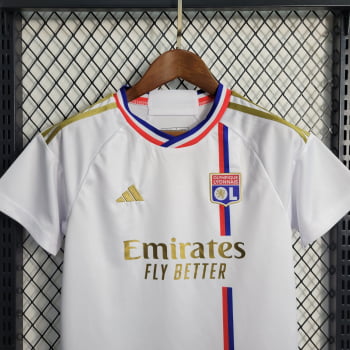 Kit Infantil Lyon I 23/24 + Personalização Grátis