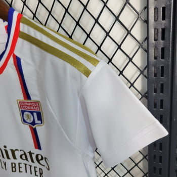Kit Infantil Lyon I 23/24 + Personalização Grátis