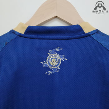 Kit Infantil Manchester City 23/24 Ed. Especial + Personalização Grátis 