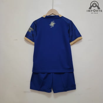 Kit Infantil Manchester City 23/24 Ed. Especial + Personalização Grátis 