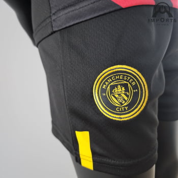 Kit Infantil Manchester City II 22/23 + Personalização Grátis