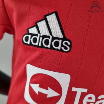Kit Infantil Manchester United I 22/23 + Personalização Grátis