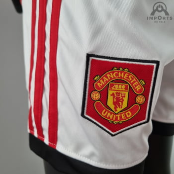 Kit Infantil Manchester United I 22/23 + Personalização Grátis
