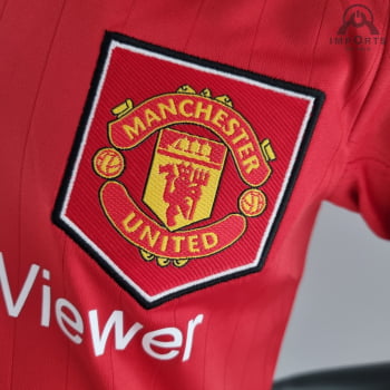 Kit Infantil Manchester United I 22/23 + Personalização Grátis
