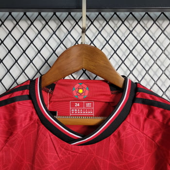 Kit Infantil Manchester United I 23/24 + Personalização Grátis