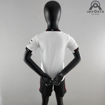 Kit Infantil Manchester United II 22/23 + Personalização Grátis