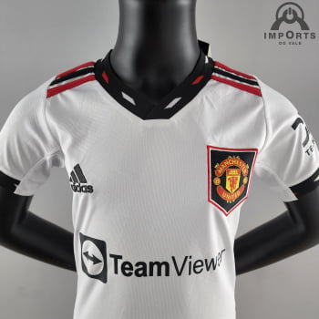 Kit Infantil Manchester United II 22/23 + Personalização Grátis