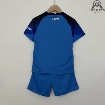 Kit Infantil Napoli I 23/24 + Personalização Grátis 