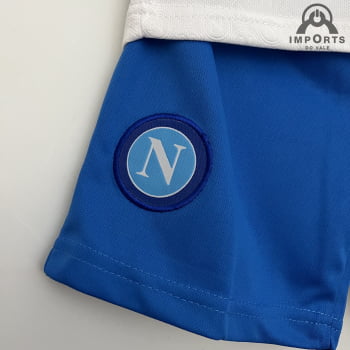 Kit Infantil Napoli II 23/24 + Personalização Grátis 