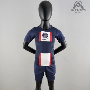 Kit Infantil Paris Saint-Germain l 22/23 + Personalização Grátis