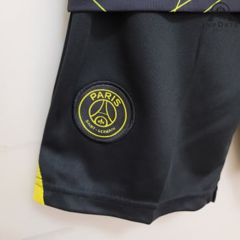 Kit Infantil Paris Saint-Germain (PSG) IV 23/24 + Personalização Grátis 