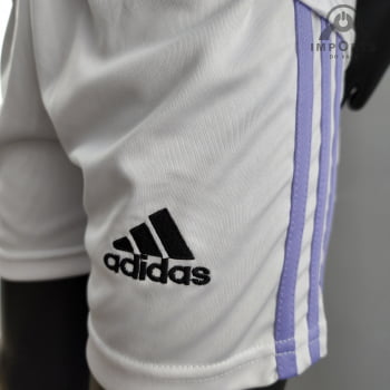 Kit Infantil Real Madrid I 22/23 + Personalização Grátis