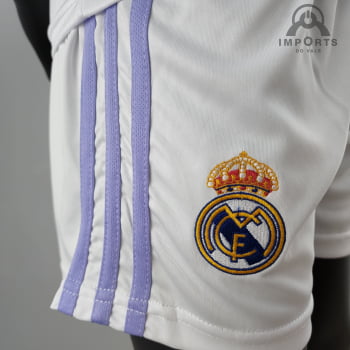 Kit Infantil Real Madrid I 22/23 + Personalização Grátis
