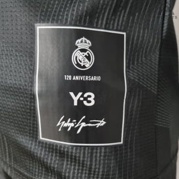 Kit Infantil Real Madrid 22/23 Ed. Especial Y3 Preto + Personalização Grátis