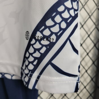 Kit Infantil Real Madrid 23/24 Ed. Especial Dragão Branco + Personalização Grátis
