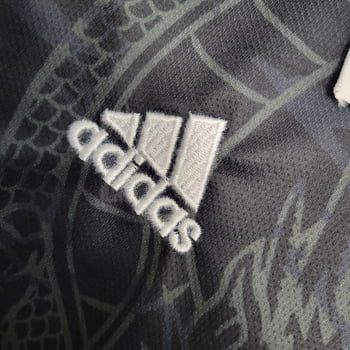 Kit Infantil Real Madrid 23/24 Ed. Especial Dragão Preta + Personalização Grátis 