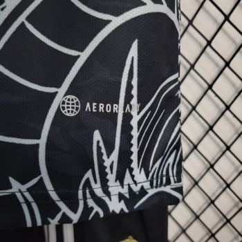 Kit Infantil Real Madrid 23/24 Ed. Especial Dragão Preta + Personalização Grátis 
