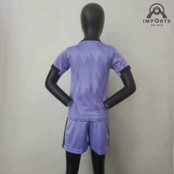 Kit Infantil Real Madrid III 22/23 + Personalização Grátis 