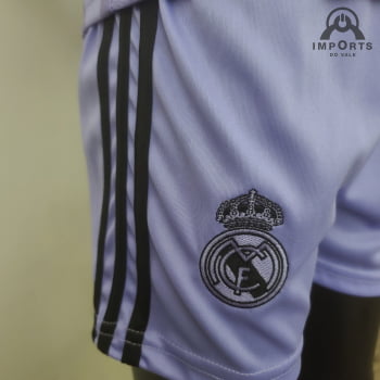 Kit Infantil Real Madrid III 22/23 + Personalização Grátis 