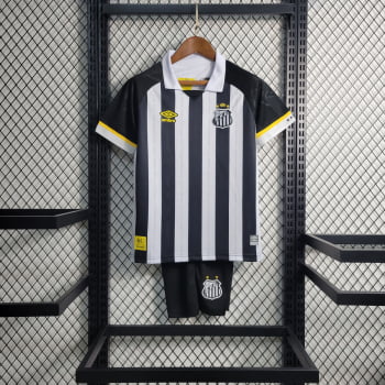 Kit Infantil Santos II 23/24 + Personalização Grátis 