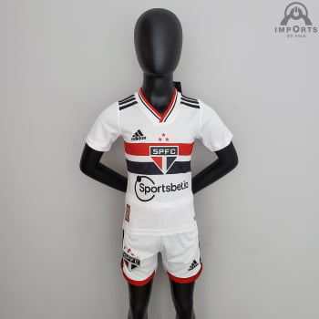 Kit Infantil São Paulo I 22/23 + Personalização Grátis