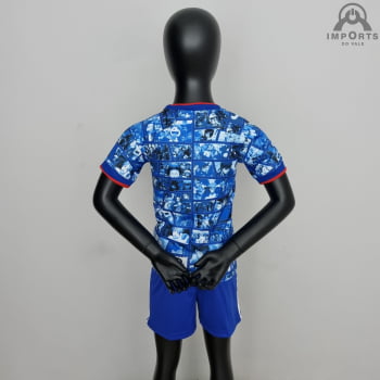 Kit Infantil Seleção Japonesa 21/22 Ed. Especial + Personalização Grátis
