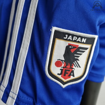Kit Infantil Seleção Japonesa 21/22 Ed. Especial + Personalização Grátis