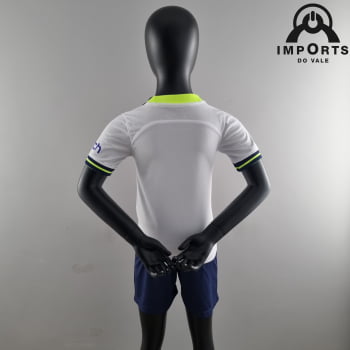 Kit Infantil Tottenham I 22/23 + Personalização Grátis